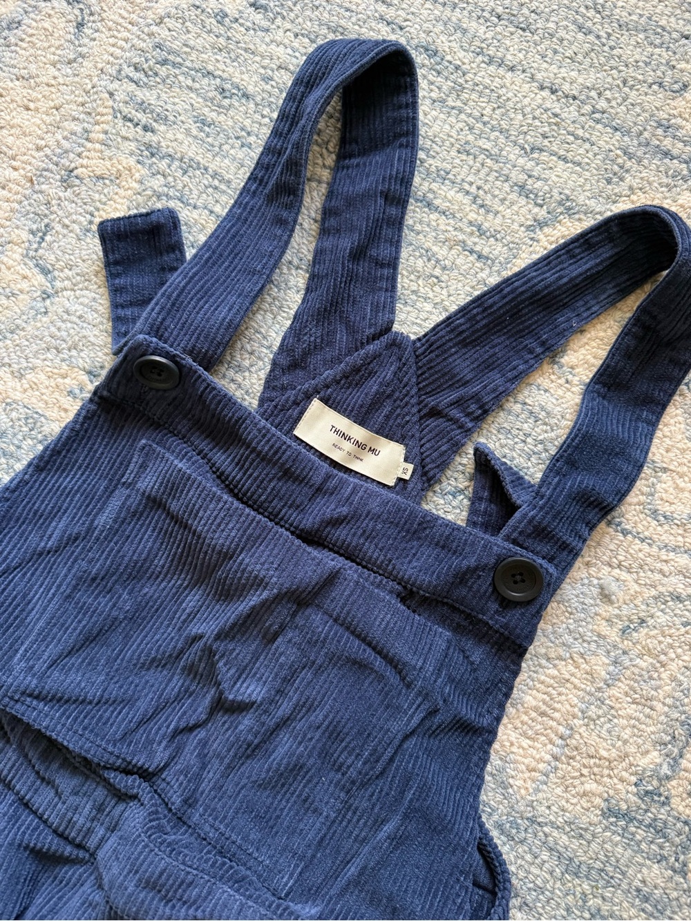 Thinking Miu Corduroy One-Piece Overalls